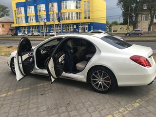 2014 Mercedes-Benz S-Класс AMG 63 AMG Long III (W222, C217), белый, 5100000 рублей, вид 1