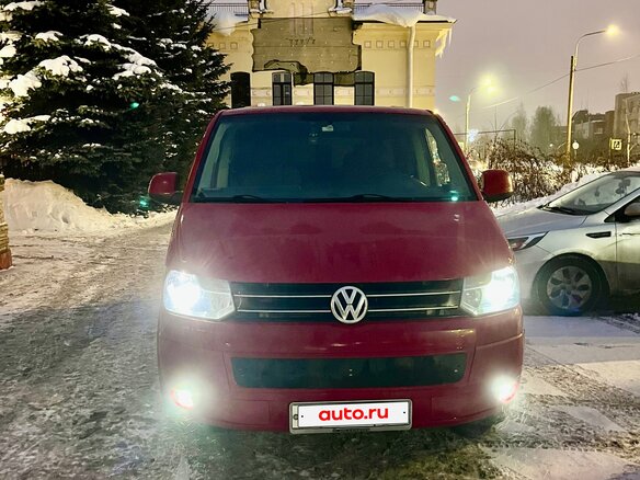 2009 Volkswagen Multivan T5 Рестайлинг, красный, 2222222 рублей - вид 15