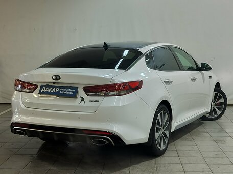 2016 Kia Optima IV, белый, 1820000 рублей, вид 4
