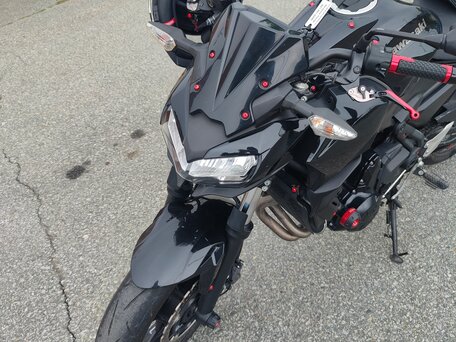 2020 Kawasaki Z 650, чёрный, 640000 рублей, вид 3