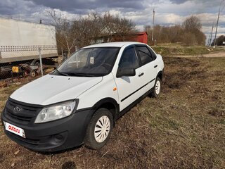 2012 Lada (ВАЗ) Granta I, белый, 310000 рублей, вид 2