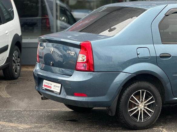 2014 Renault Logan I Рестайлинг, голубой, 429000 рублей - вид 5