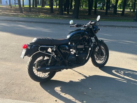 2018 Triumph Bonneville T120, чёрный, 1100000 рублей, вид 5
