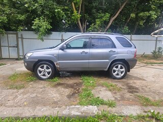2005 Kia Sportage II, серый, 600000 рублей, вид 4