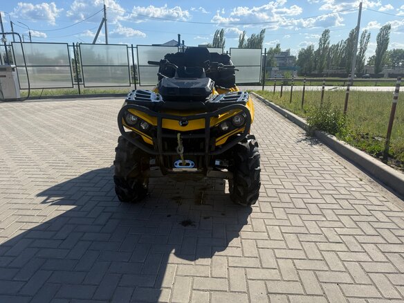 2014 BRP Can-Am Outlander MAX 500, жёлтый, 905000 рублей - вид 6