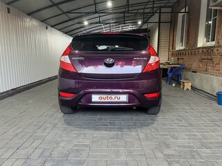 2011 Hyundai Solaris I, фиолетовый, 990000 рублей, вид 5