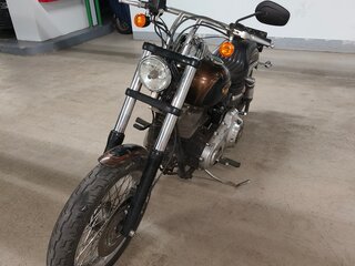 2013 Harley-Davidson Dyna Super Glide, коричневый, 1400000 рублей, вид 4