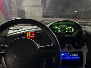 2007 Chevrolet Spark II, чёрный, 300000 рублей, вид 4