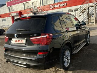 2014 BMW X3 20i xDrive II (F25), чёрный, 2400000 рублей, вид 4