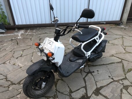 2008 Honda Zoomer, белый, 120000 рублей, вид 3