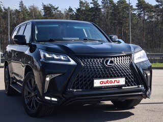 2017 Lexus LX 450d III Рестайлинг 2, чёрный, 8300000 рублей, вид 3