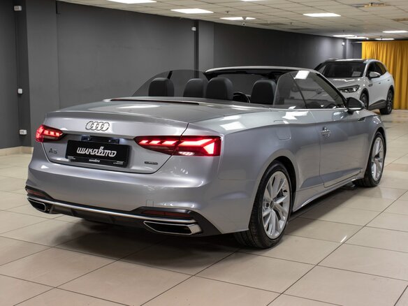 2021 Audi A5 45 TFSI II (F5) Рестайлинг, серебристый - вид 6
