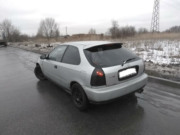 2000 Honda Civic VI, серебристый - вид 3