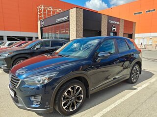 2015 Mazda CX-5 I Рестайлинг, синий, 2200000 рублей, вид 2