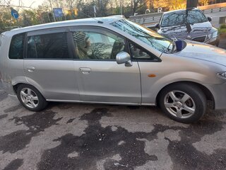 2003 Mazda Premacy I (CP), серебристый, 130000 рублей, вид 2