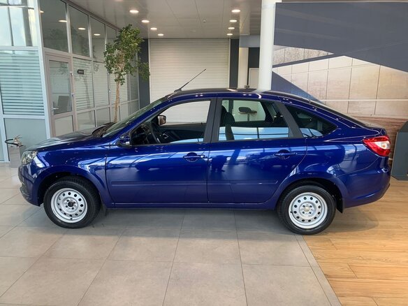 2025 Lada (ВАЗ) Granta I Рестайлинг, синий - вид 5
