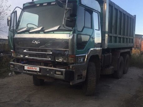 1997 Fuso (Mitsubishi) Super Great, зелёный, 1800000 рублей, вид 2
