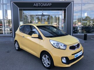 2012 Kia Picanto II, жёлтый, 784500 рублей, вид 3
