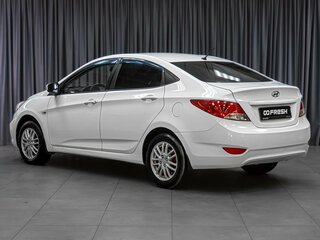 2013 Hyundai Solaris I, белый, 799000 рублей, вид 2