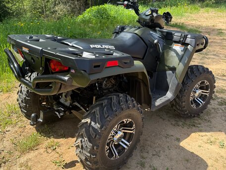 2011 Polaris Sportsman 400, зелёный, 650000 рублей, вид 4