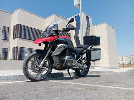 2014 BMW R 1200 GS, пурпурный, 1050000 рублей, вид 2