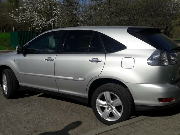 2008 Lexus RX 400h II Рестайлинг, серебристый, 1459999 рублей - вид 1