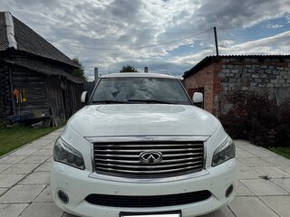 2014 Infiniti QX80 I, белый, 2370000 рублей, вид 2