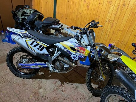 2015 Husqvarna FC 450, белый, 500000 рублей, вид 3