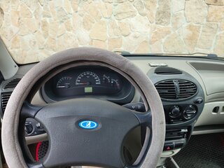 2008 Lada (ВАЗ) Kalina I, жёлтый, 165000 рублей, вид 5