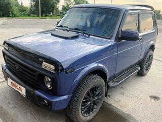2018 Lada (ВАЗ) 2121 (4x4) I Рестайлинг, синий, 900000 рублей, вид 4