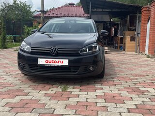 2012 Volkswagen Golf VI, чёрный, 1150000 рублей, вид 2