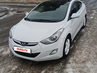 2013 Hyundai Elantra V (MD), белый, 980000 рублей, вид 3