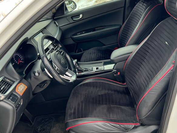 2019 Kia Optima IV Рестайлинг, белый, 1750000 рублей - вид 6