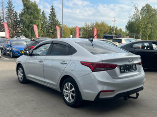 2017 Hyundai Solaris II, серебристый, 1100000 рублей, вид 5