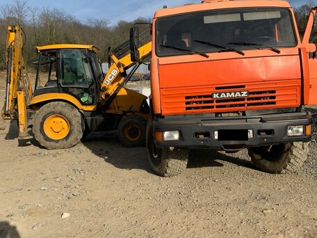 2011 КамАЗ 65111, оранжевый, 1100000 рублей, вид 1
