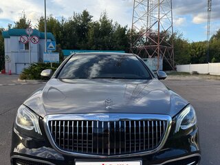2016 Mercedes-Benz Maybach S-Класс 500 I (X222), чёрный, 2999000 рублей, вид 2