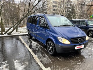 2008 Mercedes-Benz Vito 109 CDI L3 II (W639), синий, 830000 рублей, вид 2