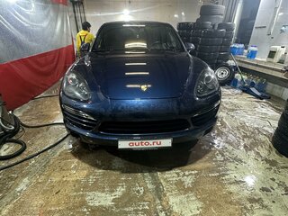2013 Porsche Cayenne II (958), синий, 3500000 рублей, вид 2