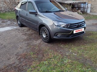 2020 Lada (ВАЗ) Granta I Рестайлинг, серый, 950000 рублей, вид 3