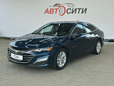 2019 Chevrolet Malibu IX Рестайлинг, синий, 1520000 рублей, вид 2