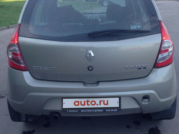2010 Renault Sandero I, бежевый - вид 5