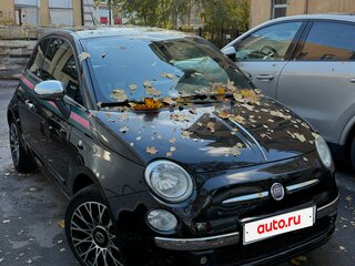 2012 Fiat 500 II, чёрный, 1399000 рублей, вид 2