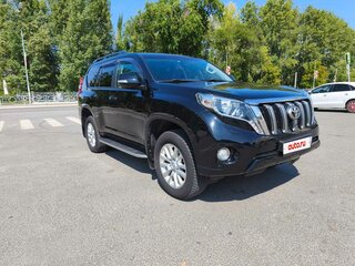 2014 Toyota Land Cruiser Prado 150 Series Рестайлинг 1, чёрный, 3150000 рублей, вид 3