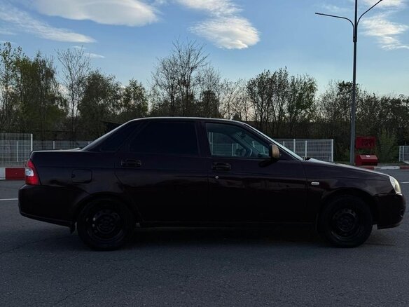 2008 Lada (ВАЗ) Priora I, пурпурный, 290000 рублей - вид 4