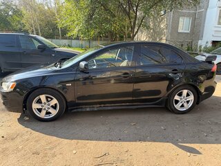 2007 Mitsubishi Lancer X, чёрный, 540000 рублей, вид 5