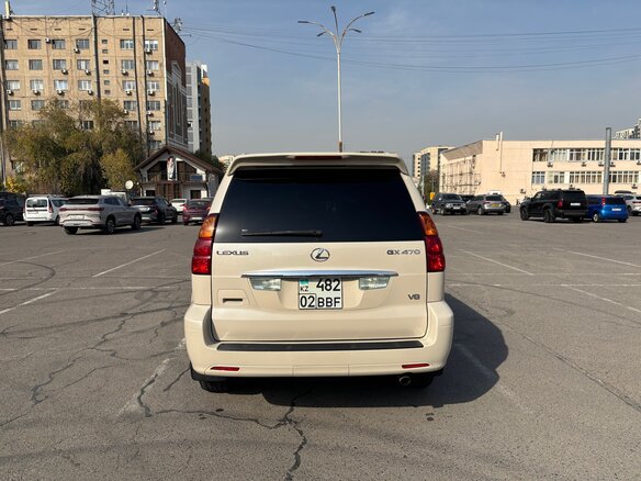 2003 Lexus GX 470 I, бежевый, 2307000 рублей - вид 17