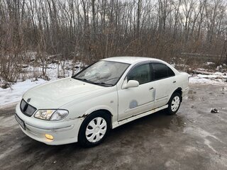 2002 Nissan Bluebird Sylphy I (G10), белый, 235000 рублей, вид 1