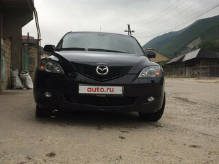 2008 Mazda 3 I (BK) Рестайлинг, чёрный, 580000 рублей, вид 1