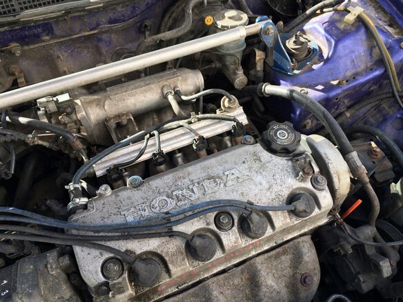 2000 Honda Civic VI Рестайлинг, синий - вид 6