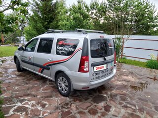 2014 Lada (ВАЗ) Largus I, серебристый, 725000 рублей, вид 3